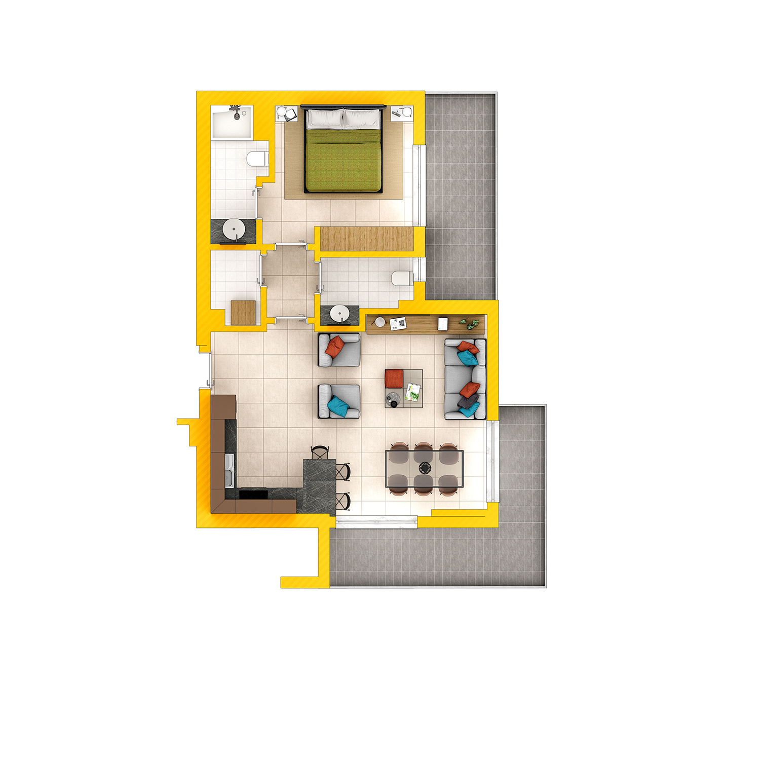 Ver plano Apartamento Tipo D