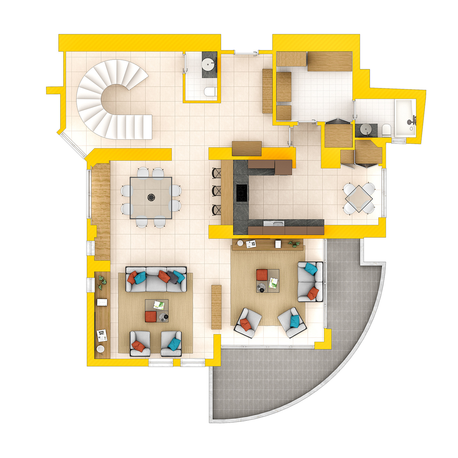 Ver plano Apartamento Tipo PH